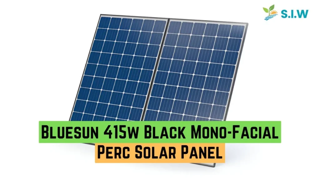 Bluesun 415w Black Mono-Facial Perc Solar Panel