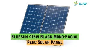 Bluesun 415w Black Mono-Facial Perc Solar Panel