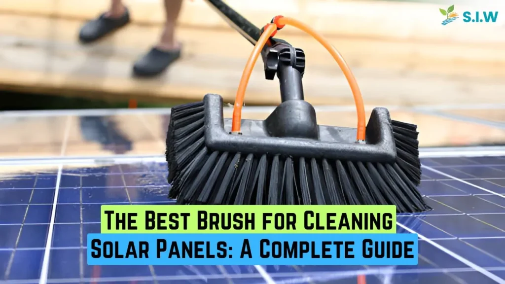 Brush for Cleaning Solar Panels