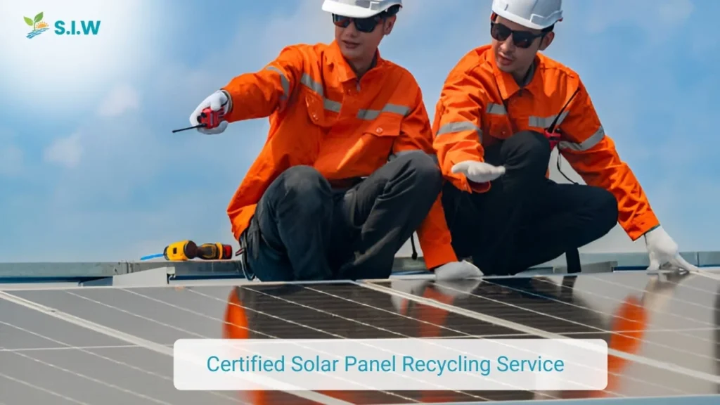 Certified Solar Panel Recycling Service