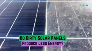 Do Dirty Solar Panels Produce Less Energy