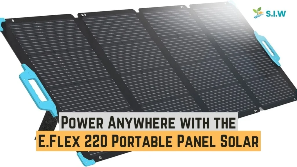 E.Flex 220 Portable Panel Solar