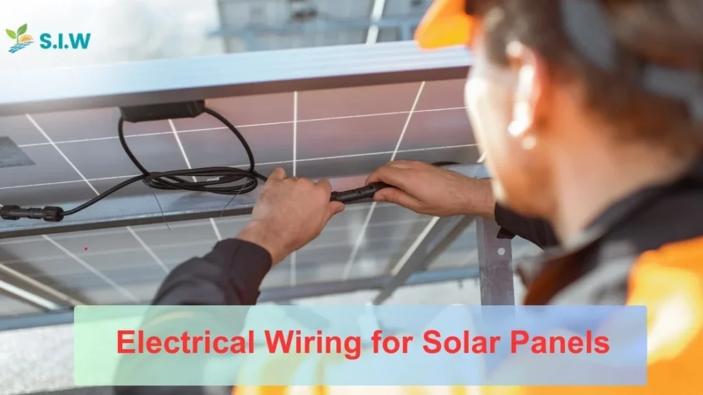 Electrical Wiring for Solar Panels