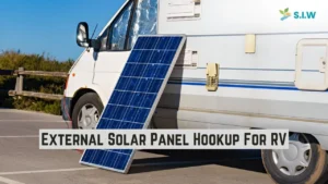 External Solar Panel Hookup For RV