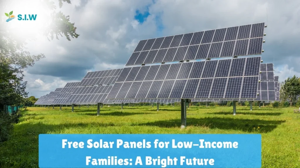 Free Solar Panels for Low-Income Families