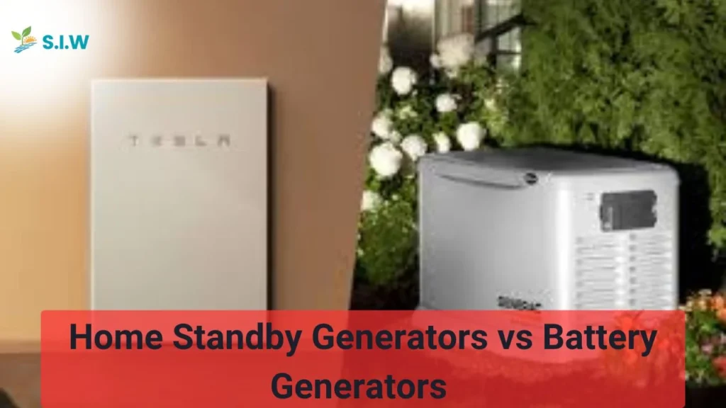 Home Standby Generators vs Battery Generators