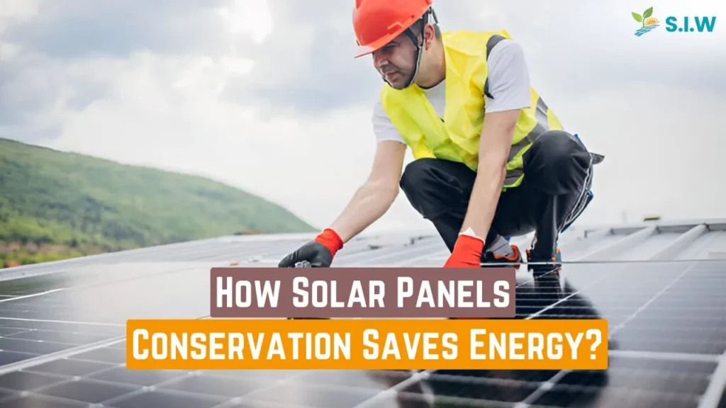 solar panels conservation