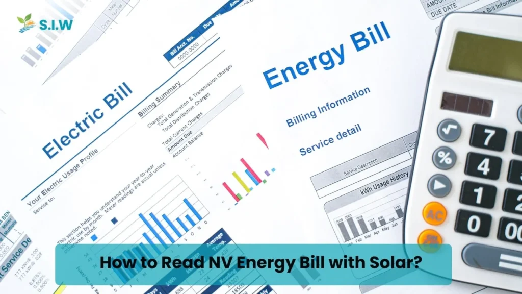 How to Read NV Energy Bill with Solar