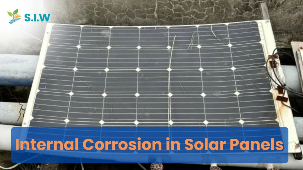 Internal Corrosion in Solar Panels