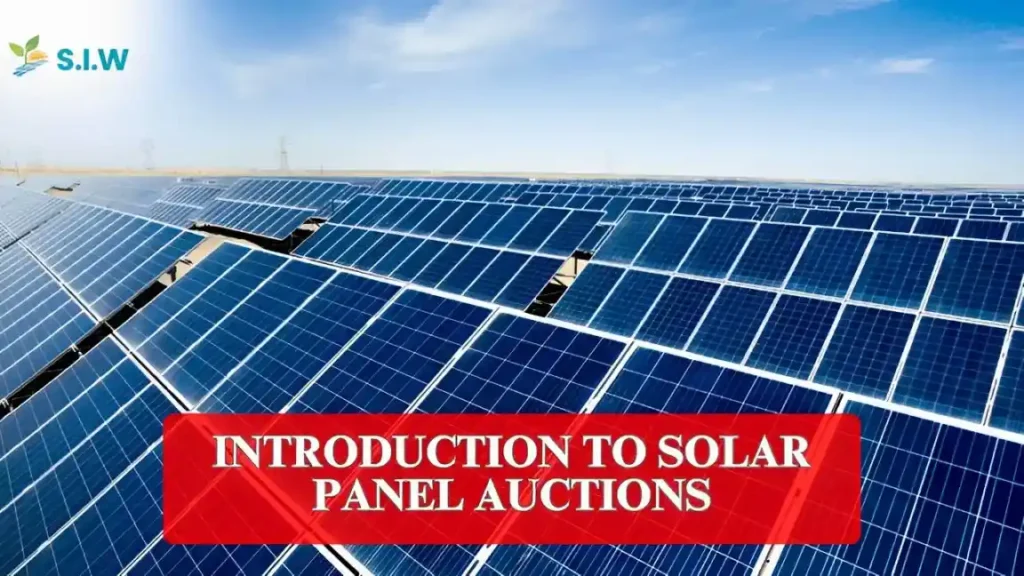 Solar Panel Auctions