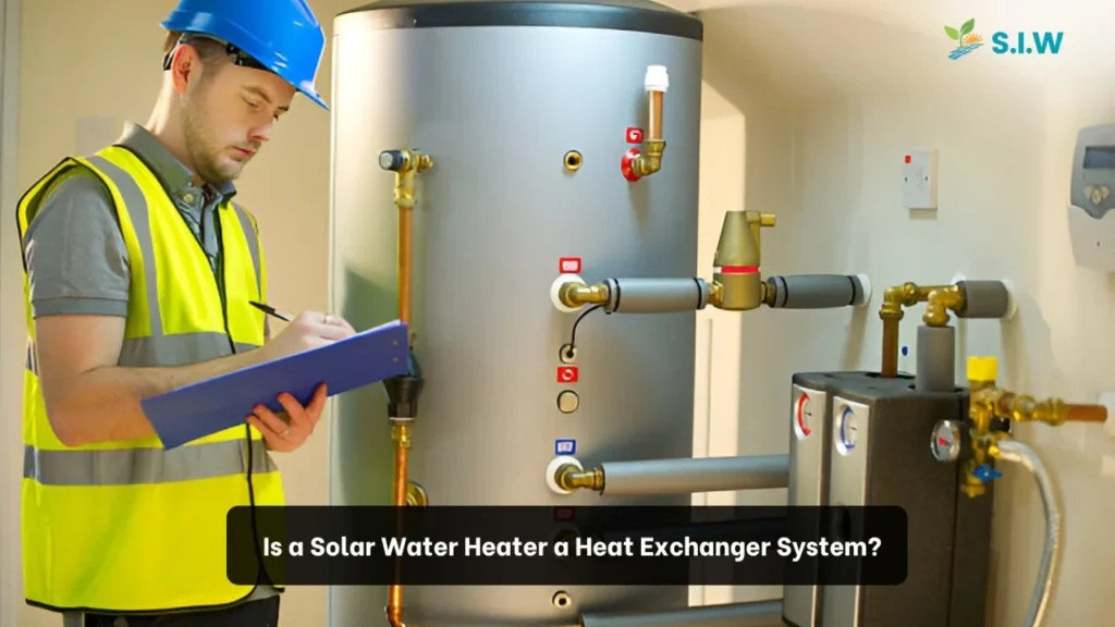 Is a Solar Water Heater a Heat Exchanger System