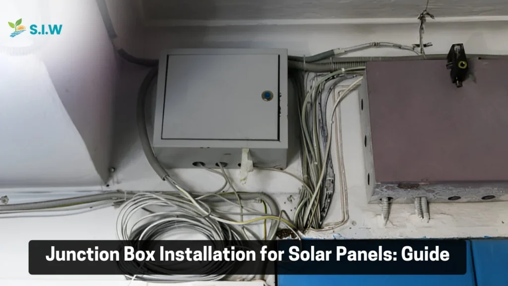 Junction Box Installation for Solar Panels