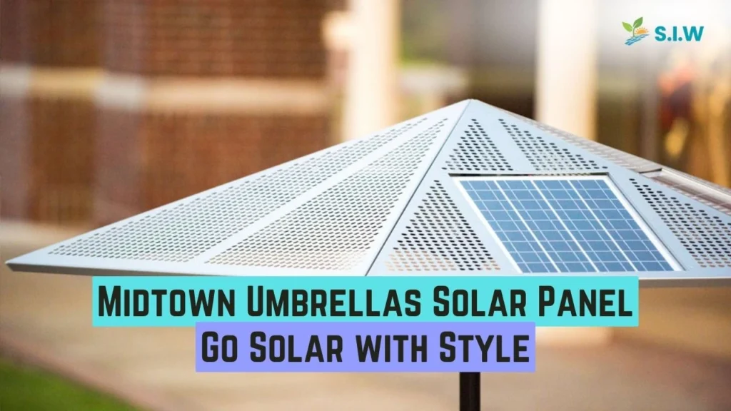 Midtown Umbrellas Solar Panel