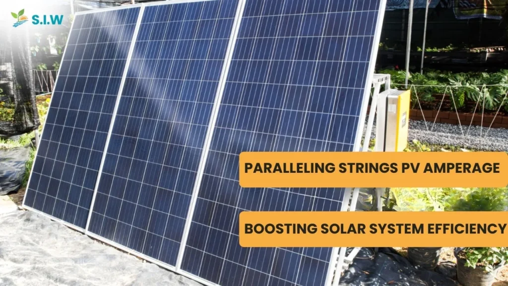 Paralleling Strings PV Amperage