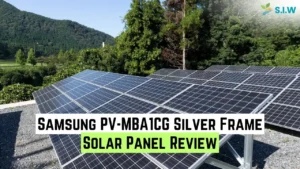 Samsung PV-MBA1CG Silver Frame Solar Panel