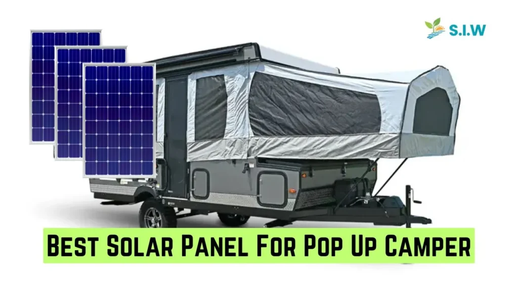 solar panel for pop-up camper