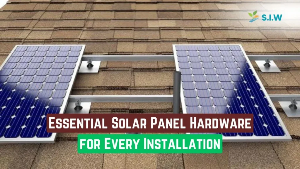 solar panel hardware