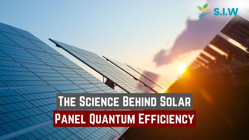 solar panel quantum efficiency