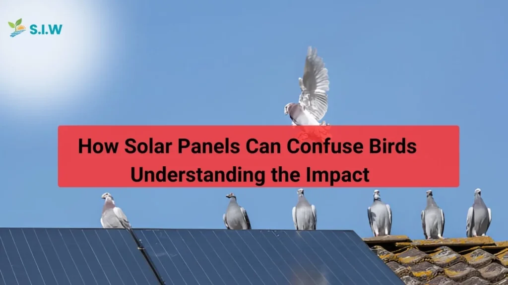 Solar Panels Can Confuse Birds