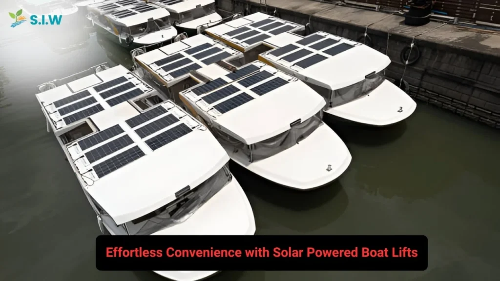 Solar Powered Boat Lifts