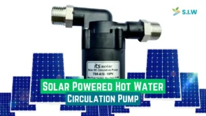 Solar Powered Hot Water Circulation Pump