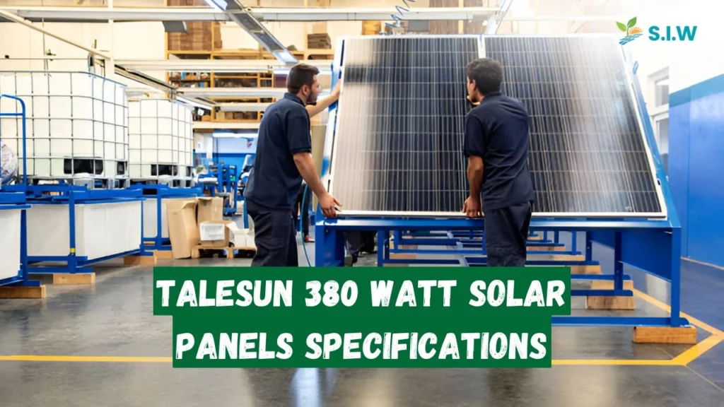 Talesun 380 Watt Solar Panels Specifications