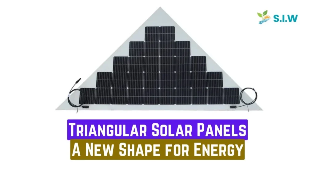 triangular solar panels