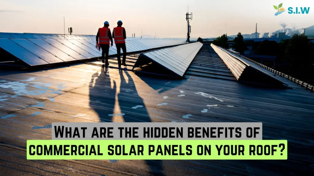 What are the Hidden Benefits of Commercial Solar Panels on Your Roof