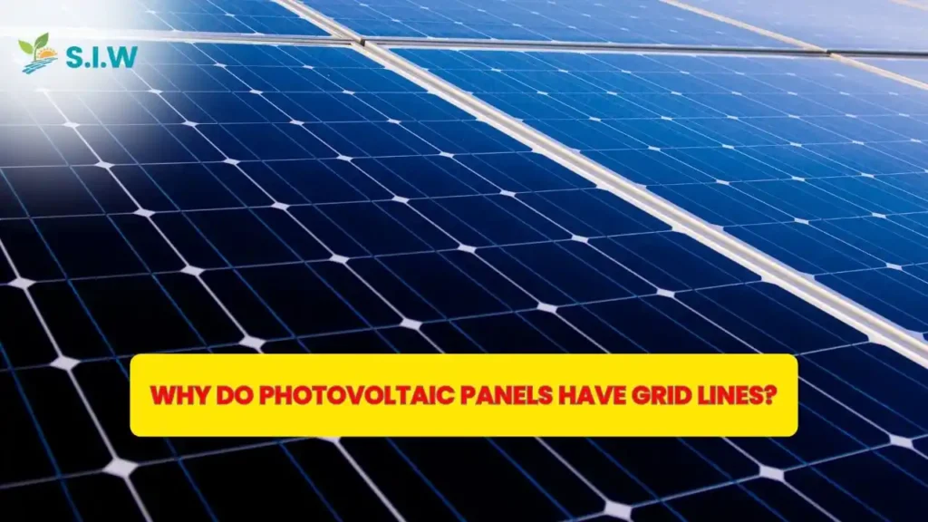 Why Do Photovoltaic Panels Have Grid Lines