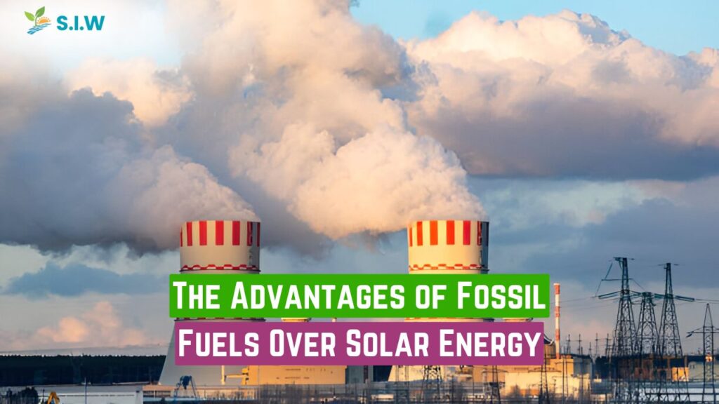 advantages of fossil fuels