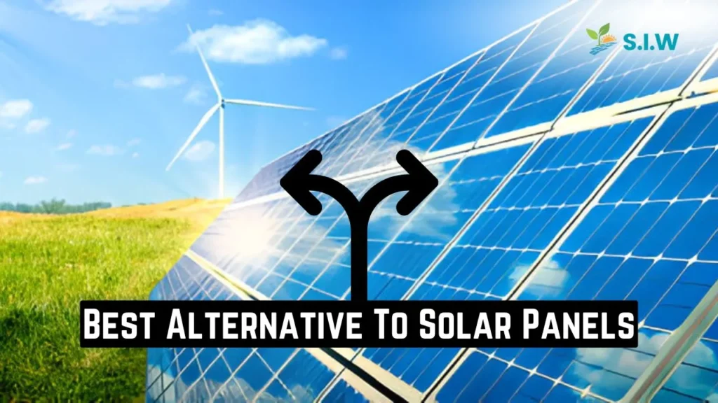 alternative to solar panels