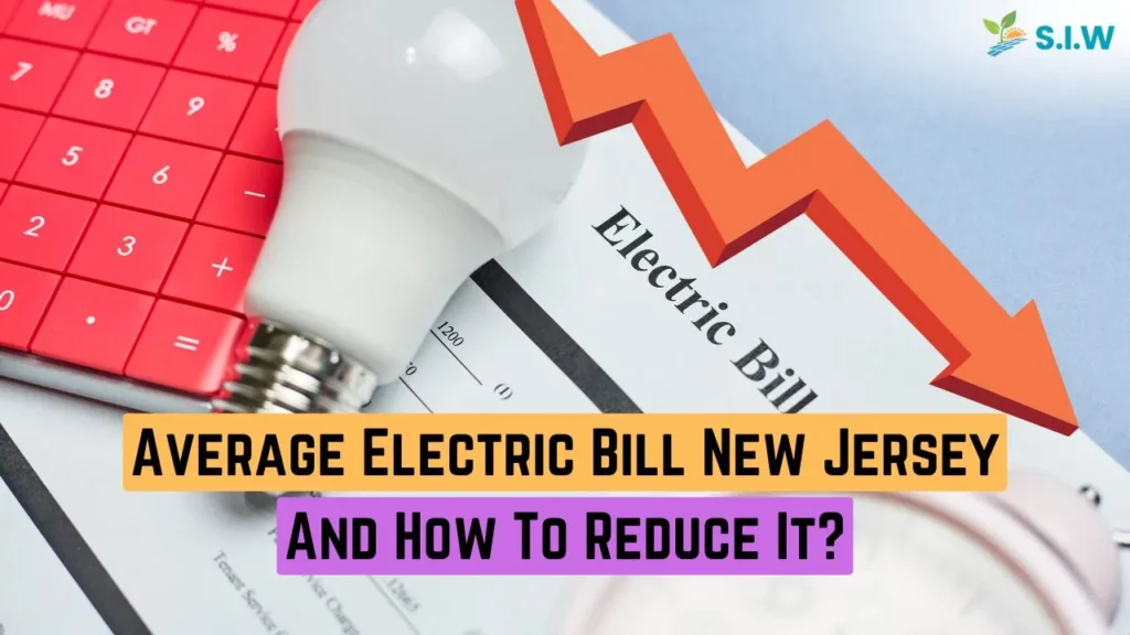 average electric bill new jersey