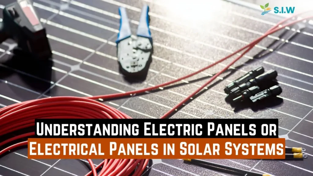 electric panels or electrical panels