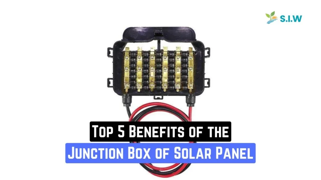 junction box of solar panel