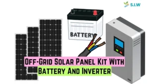 off-grid solar panel kit with battery and inverter