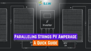 paralleling strings pv amperage