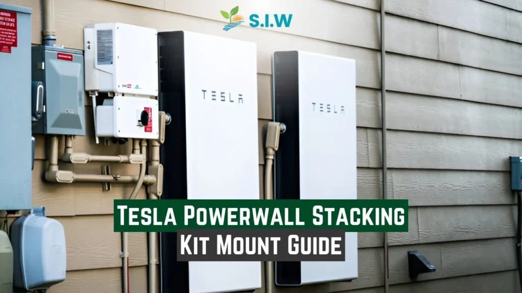 powerwall stacking kit mount