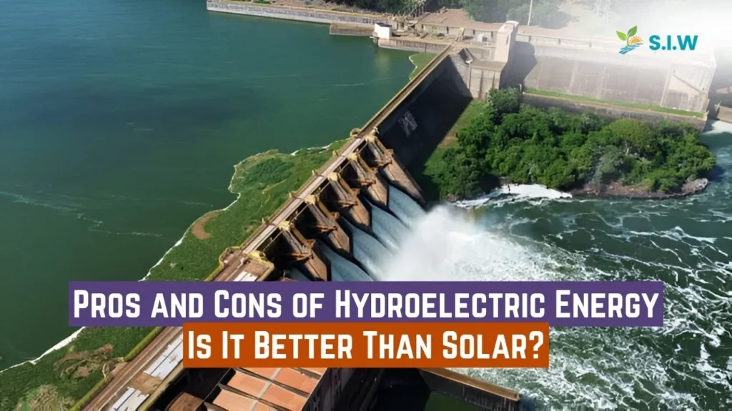 pros and cons of hydroelectric energy