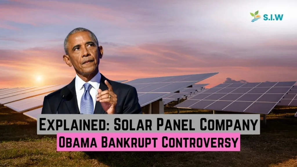 solar panel company obama bankrupt