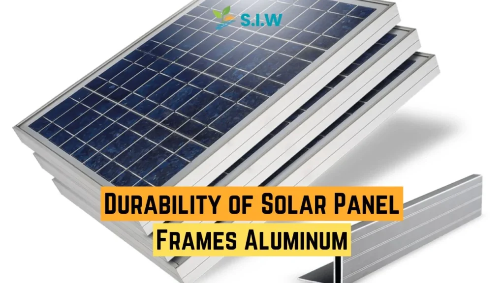 solar panel frames aluminum