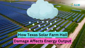 texas solar farm hail damage