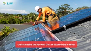 the Per Watt Cost of Solar Panels in 45069