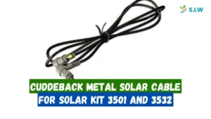 Cuddeback Metal Solar Cable for Solar Kit 3501 And 3532