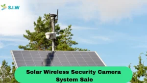 Solar Wireless Security Camera System Sale